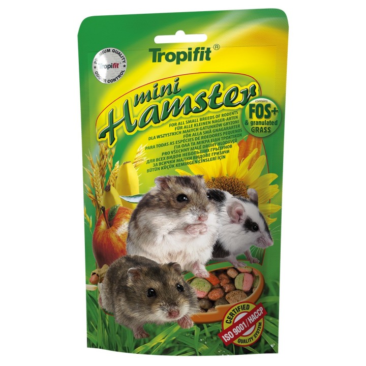 Tropifit MINI HAMSTER Pokarm dla Małych Gryzoni 150g