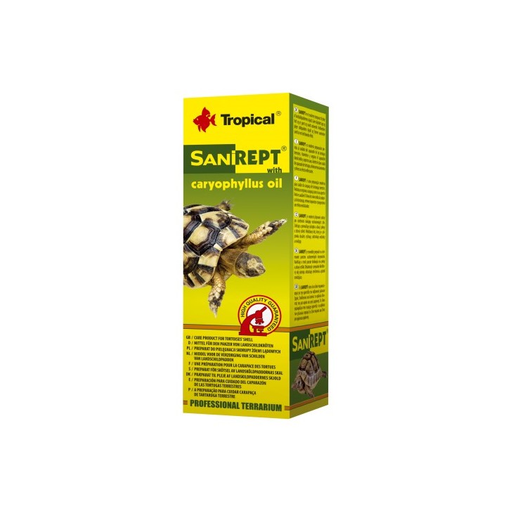Tropical SANIREPT Olejek do Skorupy ŻÓŁWI LĄDOWYCH 15ml