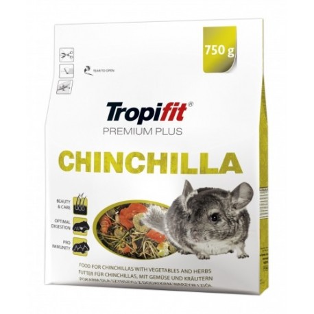 Tropifit PREMIUM PLUS Pokarm dla SZYNSZYLI 750g