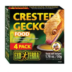 Exo Terra CRESTED GECKO FOOD Pokarm dla Gekonów 4x12,5g