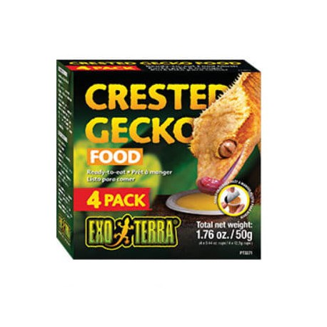 Exo Terra CRESTED GECKO FOOD Pokarm dla Gekonów 4x12,5g