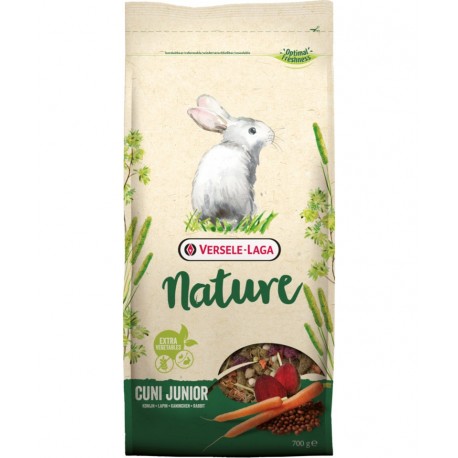 Versele Laga Cuni Junior Nature dla MŁODYCH KRÓLIKÓW MINIATUROWYCH 700g