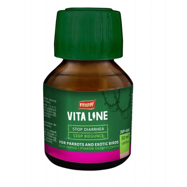 Vitapol Vitaline STOP BIEGUNCE Krople dla Ptaków Egzotycznych 50ml
