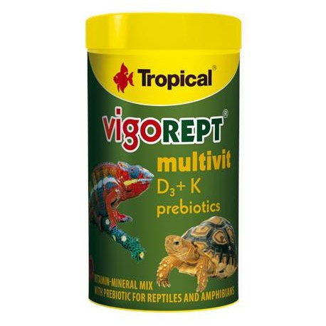 Tropical Vigorept MULTIVIT D3+K+PROBIOTYKI dla Gadów