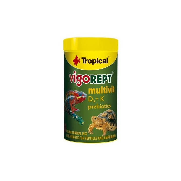 Tropical Vigorept MULTIVIT D3+K+PROBIOTYKI dla Gadów
