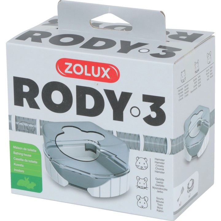 Zolux RODY3 KUWETA Toaleta dla Gryzoni,Chomika