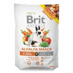 Brit Animals SNACK ALFALFA Przysmak z LUCERNĄ dla Gryzoni 100g