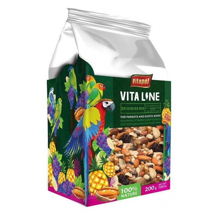 Vitaline MIX BAKALIOWY dla Papug i Ptaków Egzotycznych