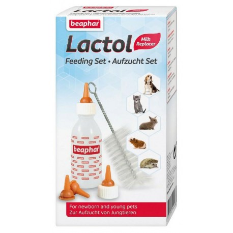 Beaphar Lactol Feeding Set BUTELKA ZESTAW DO KARMIENIA Małych Zwierząt