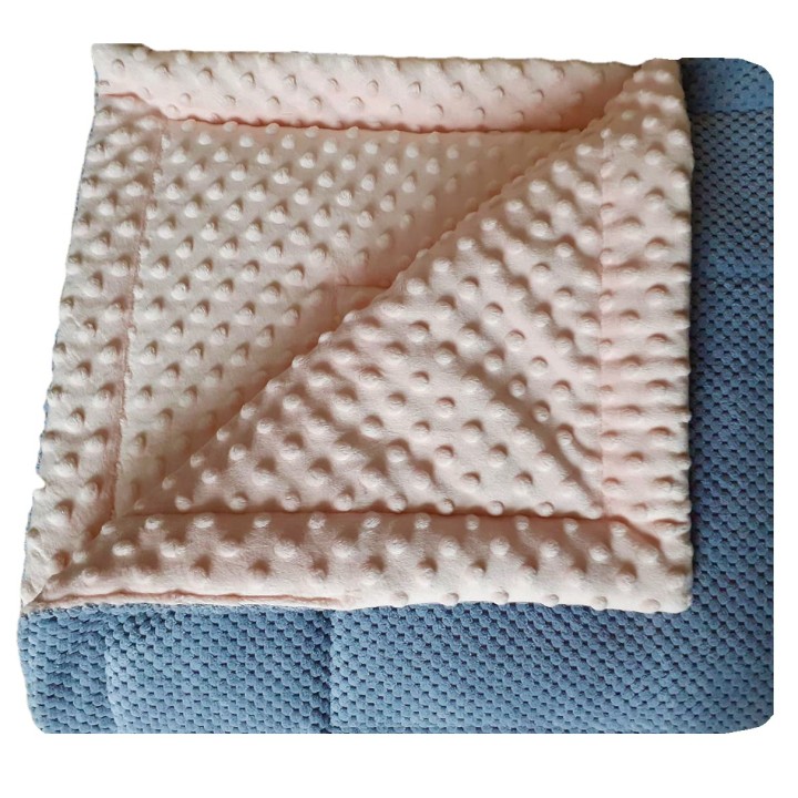 PODKŁAD MATA DWUSTRONNA MINKY/DOT dla Królików i Gryzoni 120x60