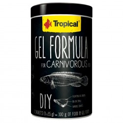 Tropical Gel Formula Carnivorous Karma dla Ryb 1000ml/105g