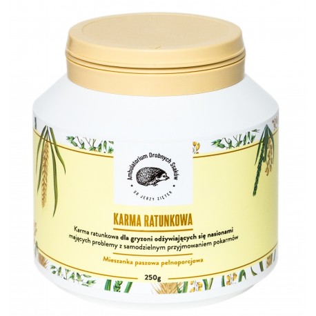 dr Ziętek KARMA RATUNKOWA dla Gryzoni odżywiających się NASIONAMI 250g