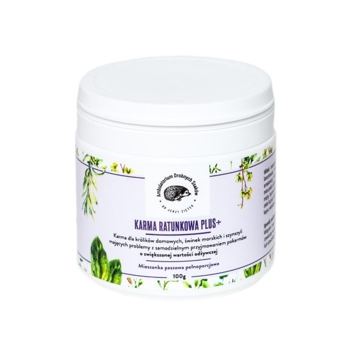 dr Ziętek KARMA RATUNKOWA PLUS + dla Gryzoni 100g
