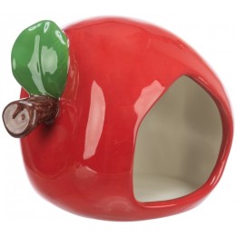 Domek ceramiczny jabłuszko dla Gryzoni