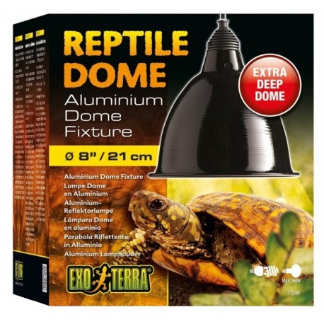 Exo Terra REFLEKTOR ALUMINIOWY Reptile Dome 160W do Terrarium