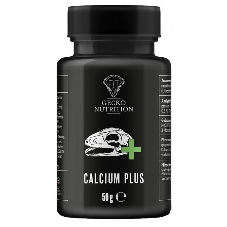 Gecko Nutrition Calcium Plus Suplement witaminowy dla Gekona 50g