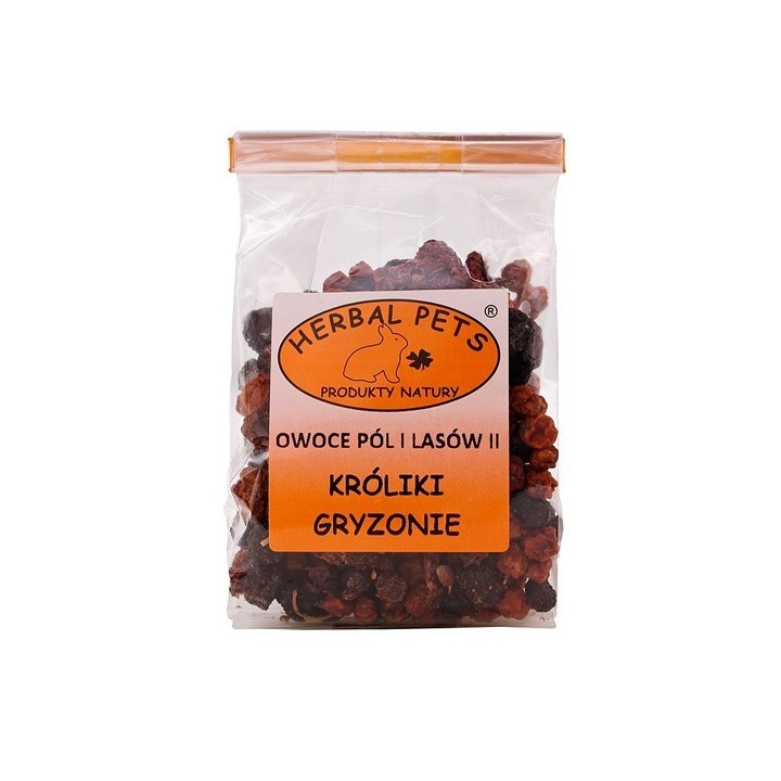 Herbal Pets OWOCE PÓL I LASÓW II dla Królików i Gryzoni