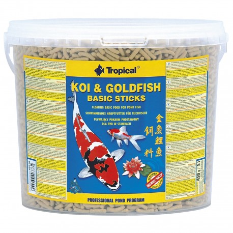 Tropical Koi&Goldfish Pokarm dla Ryb 5L