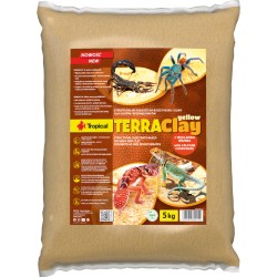 Tropical Terraclay PIASEK z Gliną do Terrarium YELLOW 5kg