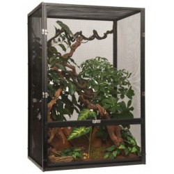 TERRARIUM SIATKOWE Bardzo wysokie M 90x60 dla Gadów