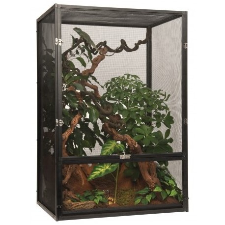 TERRARIUM SIATKOWE Bardzo wysokie M 90x60 dla Gadów