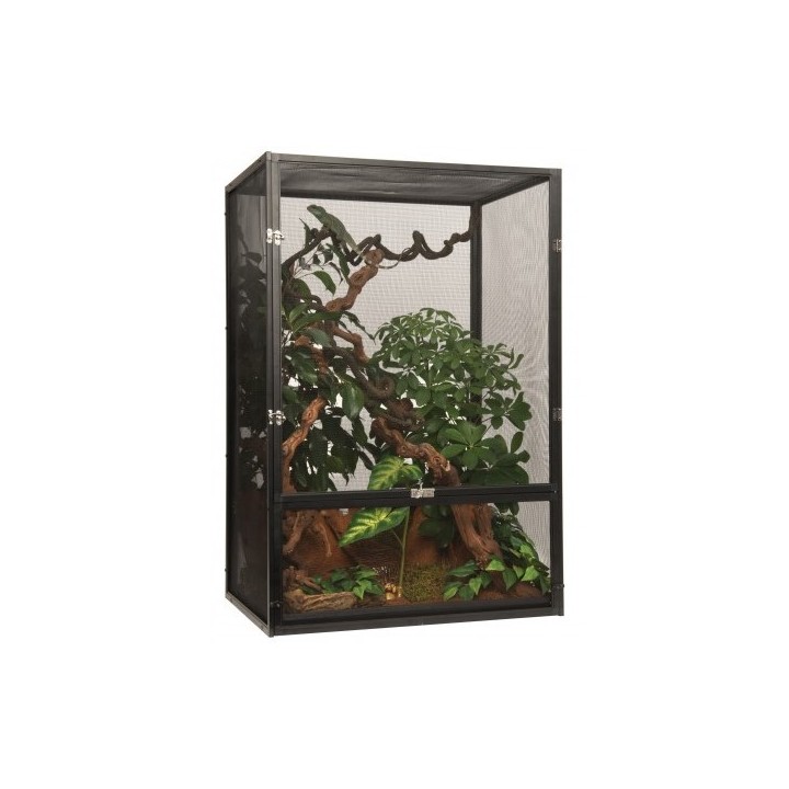 TERRARIUM SIATKOWE Bardzo wysokie M 90x60 dla Gadów