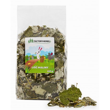 Factoryherbs LIŚĆ MALINY dla Królików i Gryzoni