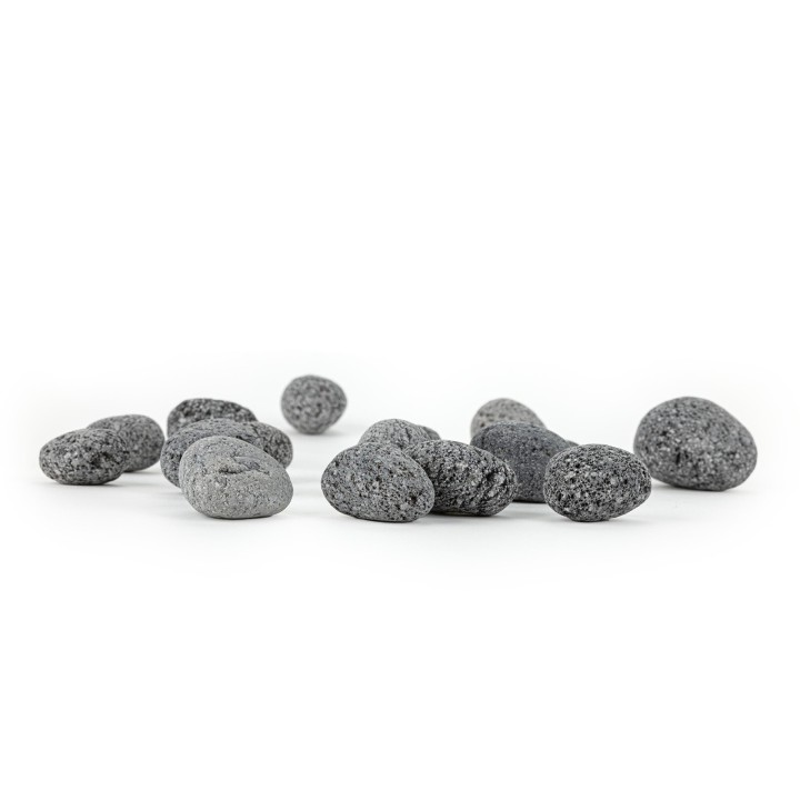 Happet LAWA CZARNA OTOCZAKI S-1kg Skałki do Akwarium i Terrarium