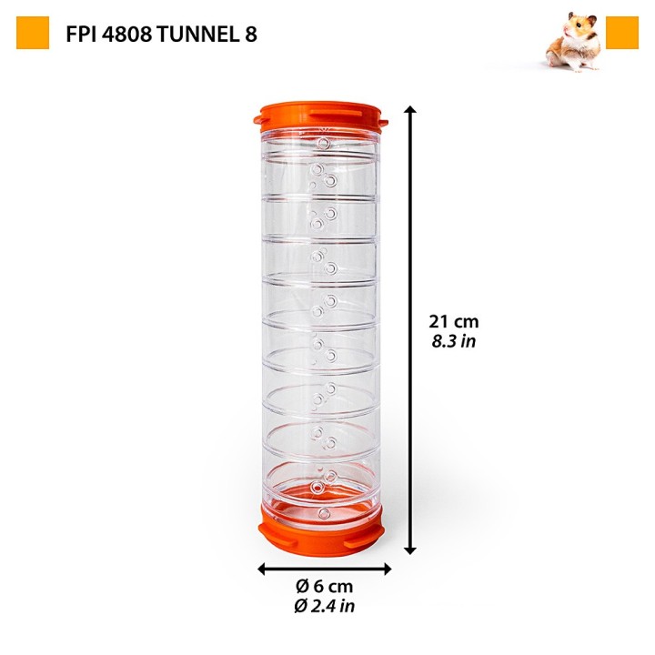 Ferplast TUBA RURKA "TUNNEL8" do Systemu Tube Line dla Gryzoni