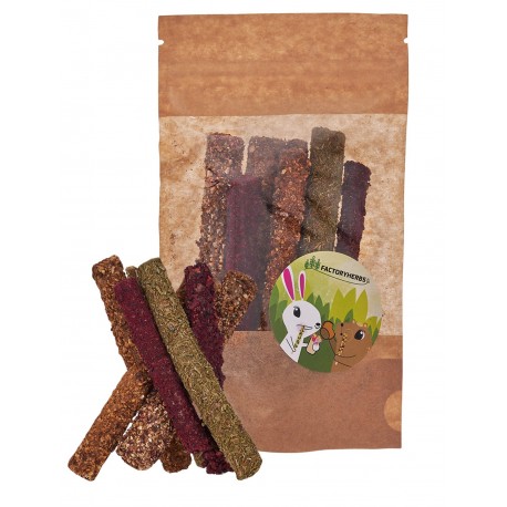 Factoryherbs PALUSZKI ZIOŁOWO-WARZYWNE dla Królików i Gryzoni