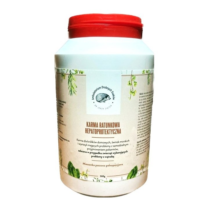 dr Ziętek KARMA Hepatoprotektyczna dla Gryzoni 500g