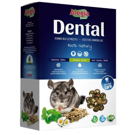 Alegia DENTAL Pokarm dla Szynszyli 300g