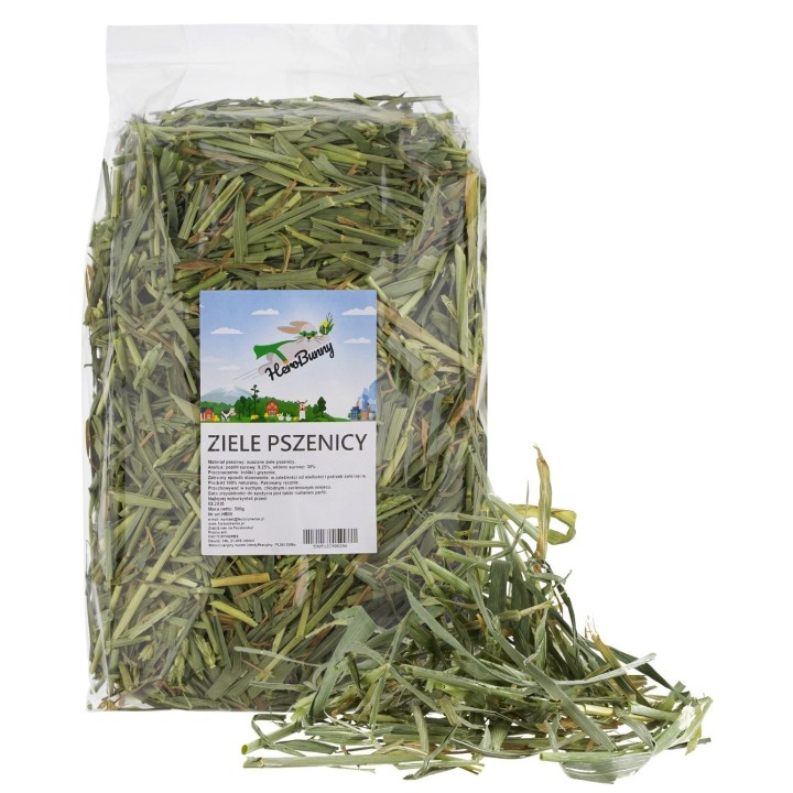 Factoryherbs ZIELE PSZENICY dla Królików i Gryzoni 500g